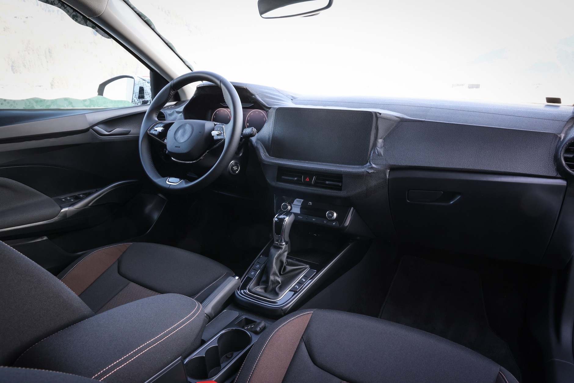 Skoda Fabia 4 – zamaskowana