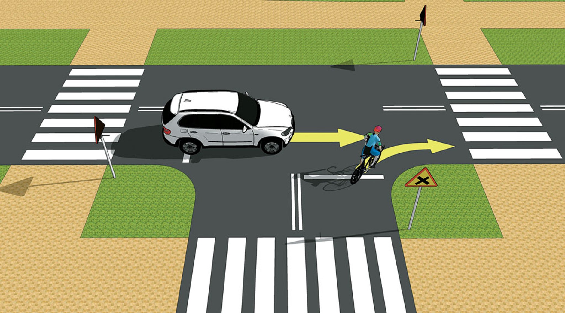 Kto ma pierwszeństwo na skrzyżowaniu?