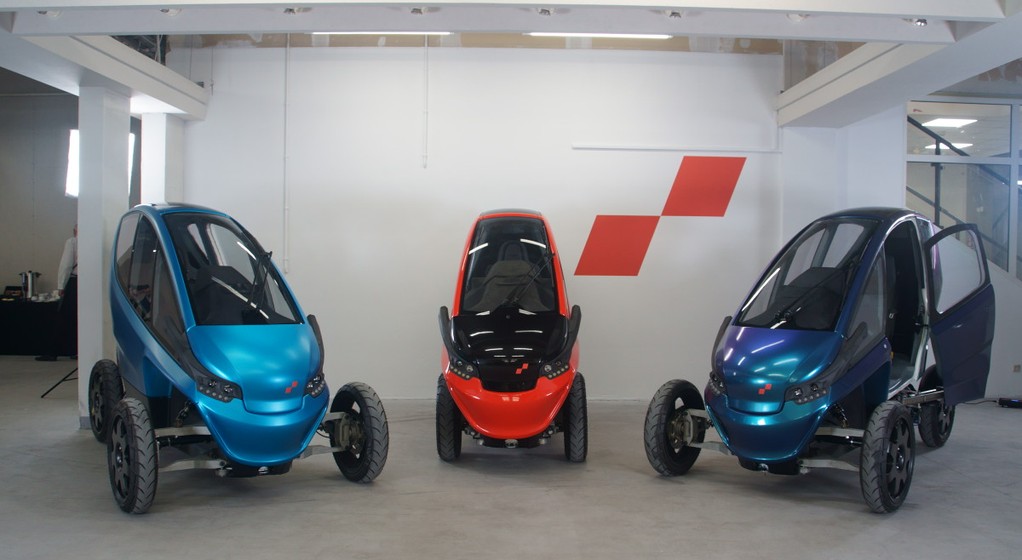 Prototypy polskiego mikropojazdu Triggo