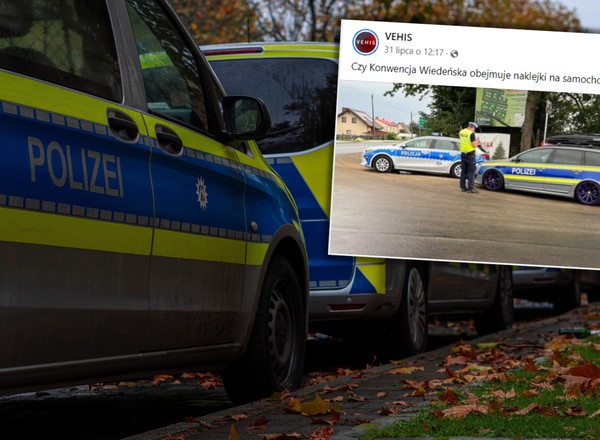 Przyjechał do Polski takim samochodem. Policja ostro zareagowała