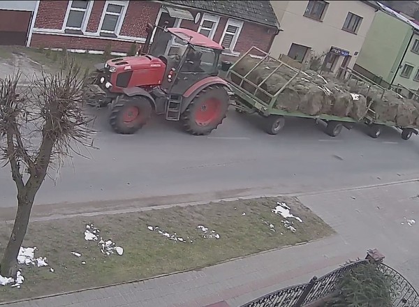 Po łup z pola jechał aż trzy razy. Policjanci dopadli go dzięki nagraniom