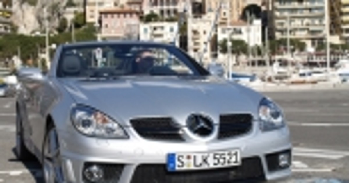 Mercedes SLK - maxi wrażenia