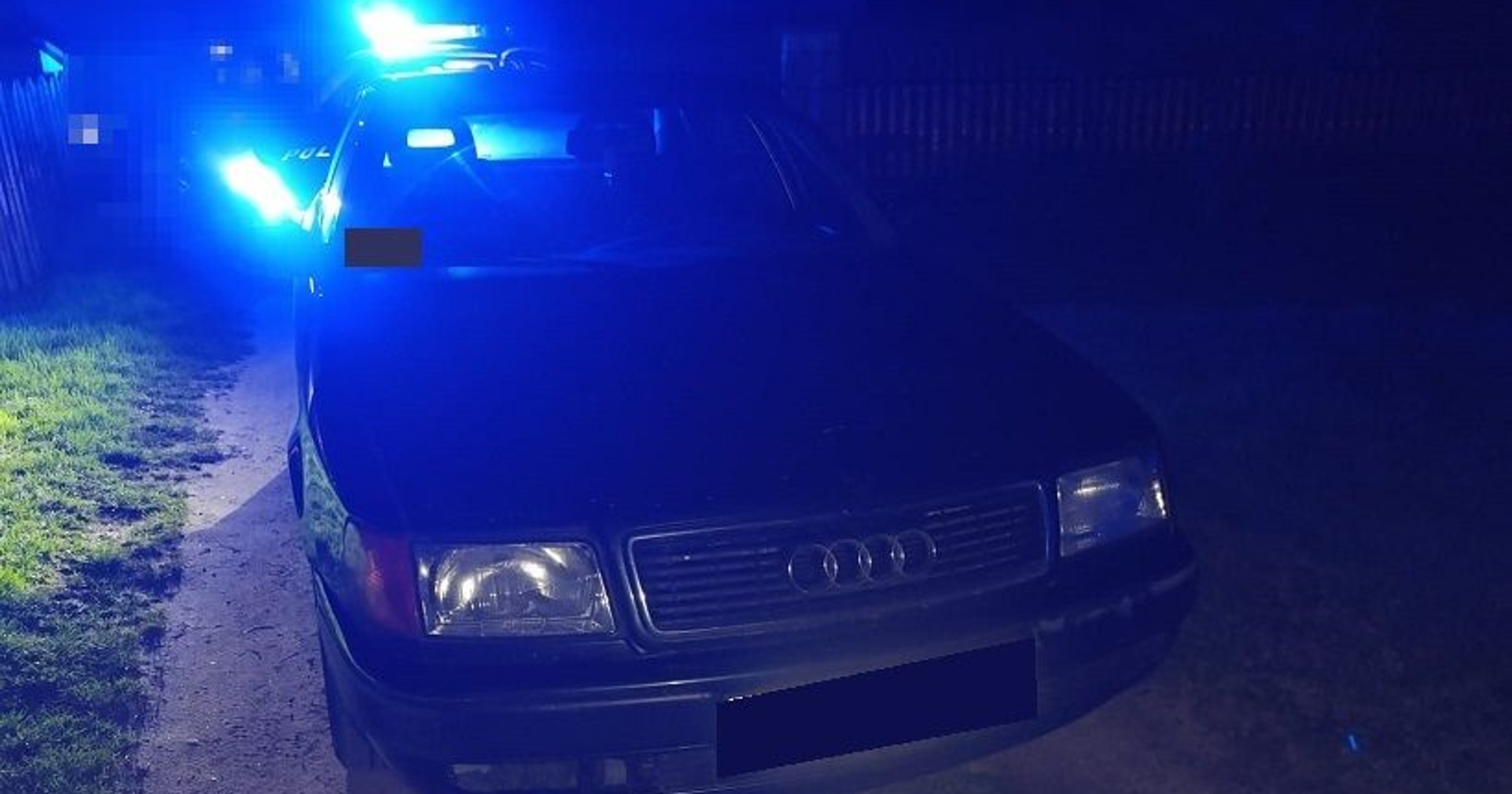 Policjanci usiłowali go zatrzymać. Musieli ruszyć w pościg