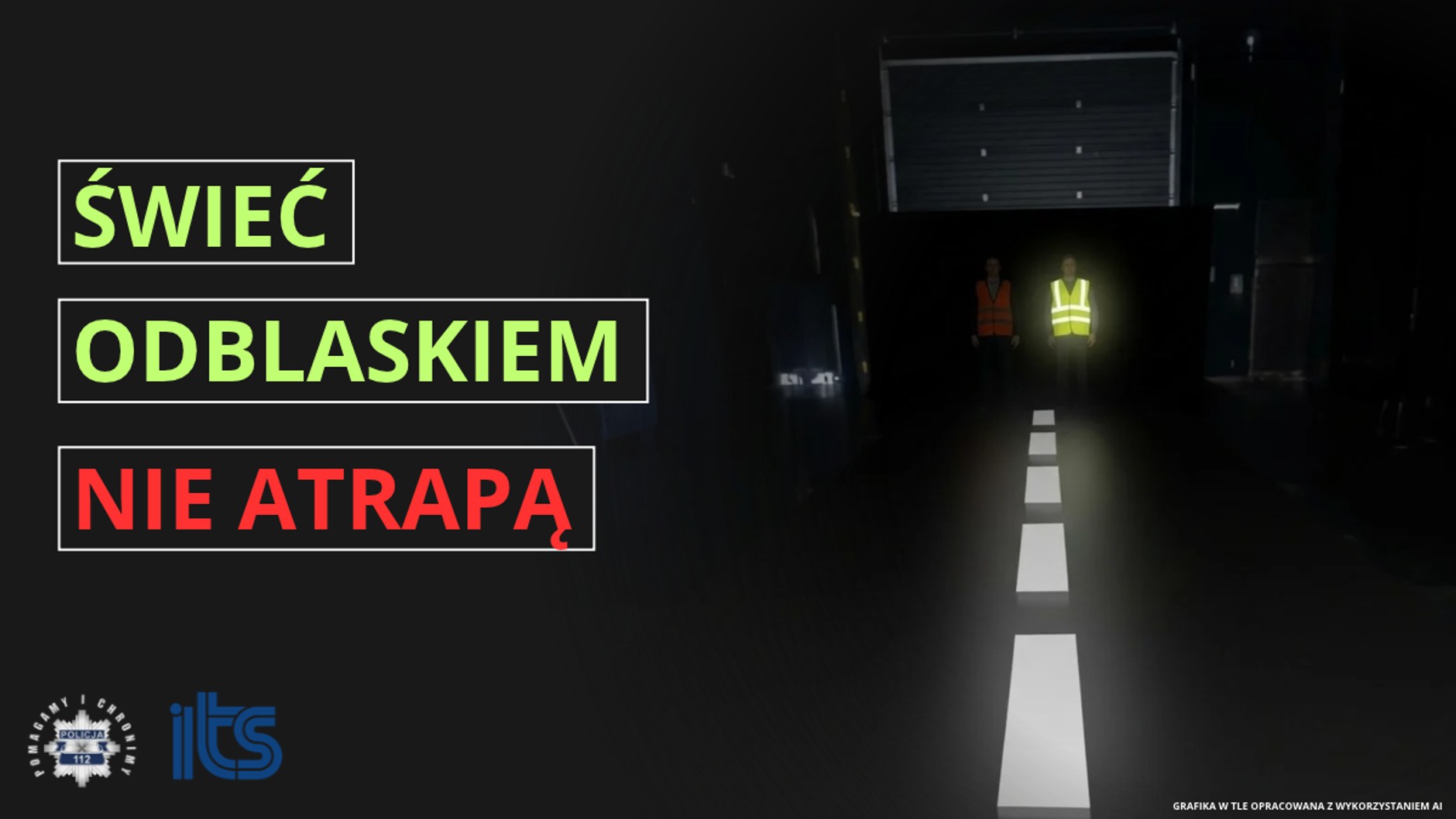 Prawdziwy odblask i atrapa — różnica jest olbrzymia