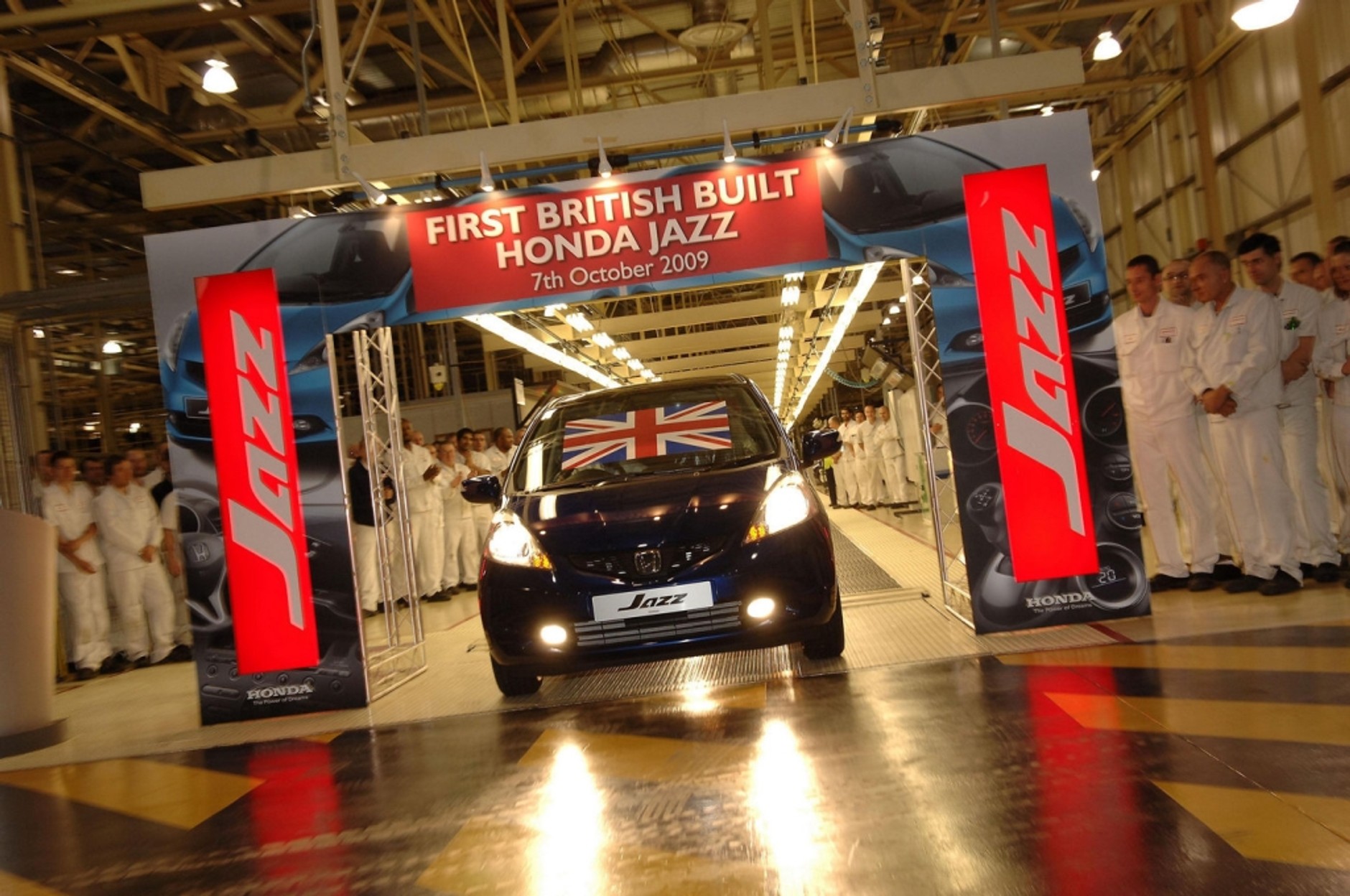 Honda Jazz - Koniec importu z Japonii, rusza produkcja w Swindon