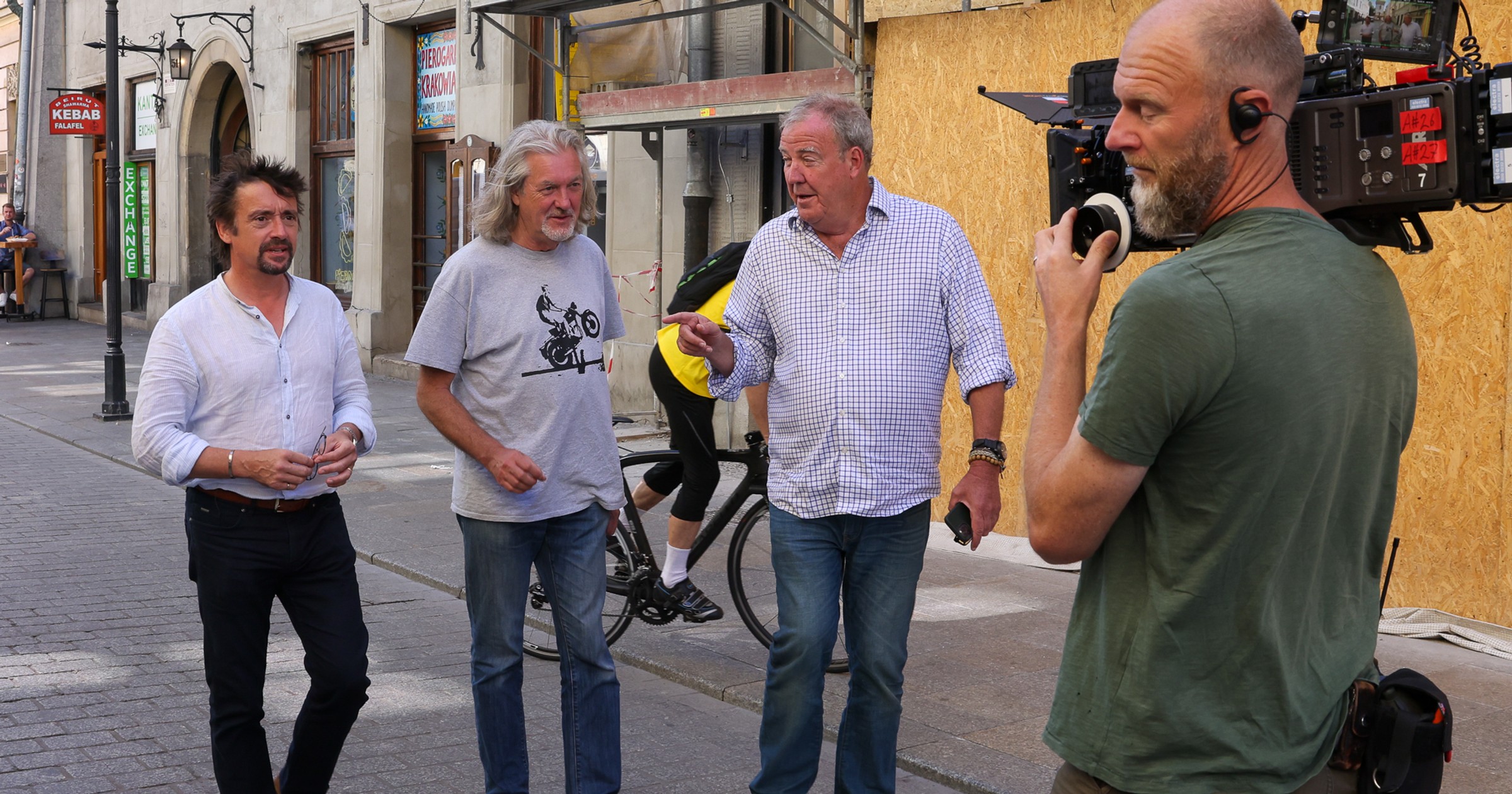 Clarkson, Hammond i May w Krakowie