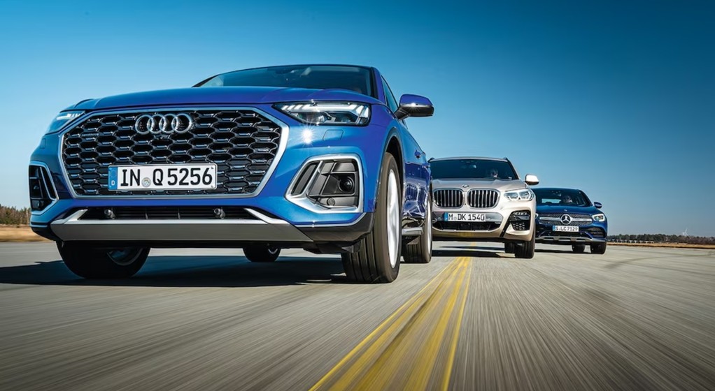 Audi Q5, BMW X3 i Mercedes GLC