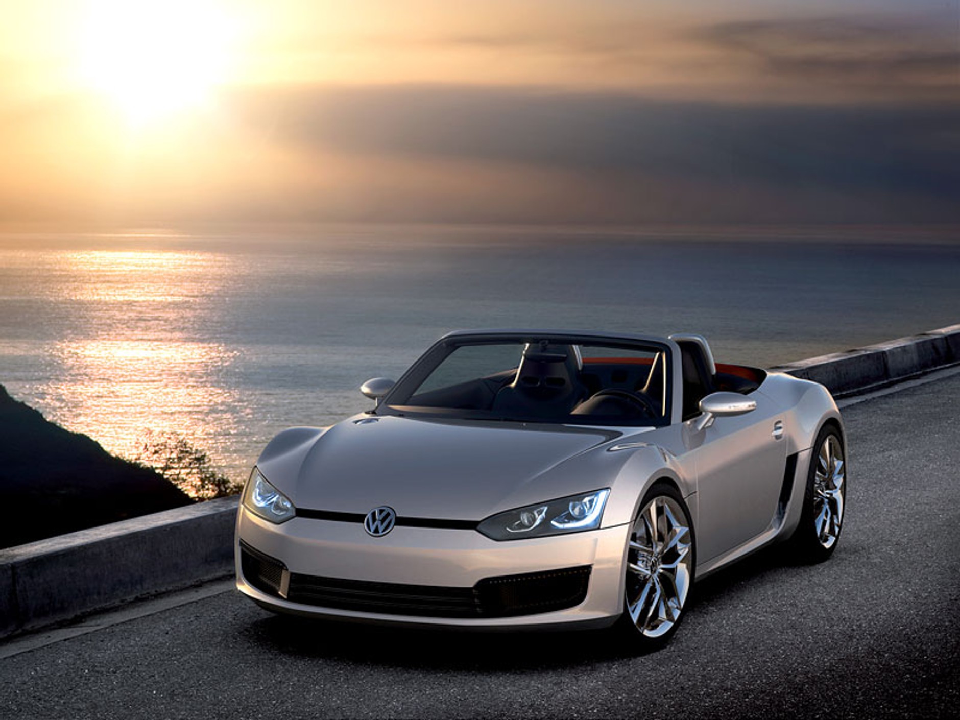 Detroit 2009: Volkswagen Concept BlueSport – mały roadster z dieslem przed tylną osią