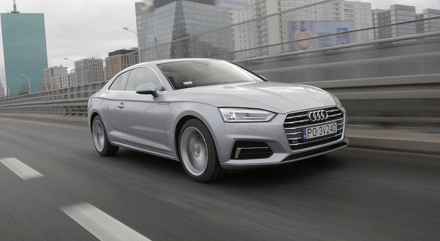 Audi A5 coupé 2.0 TDI - zachwyca prowadzeniem