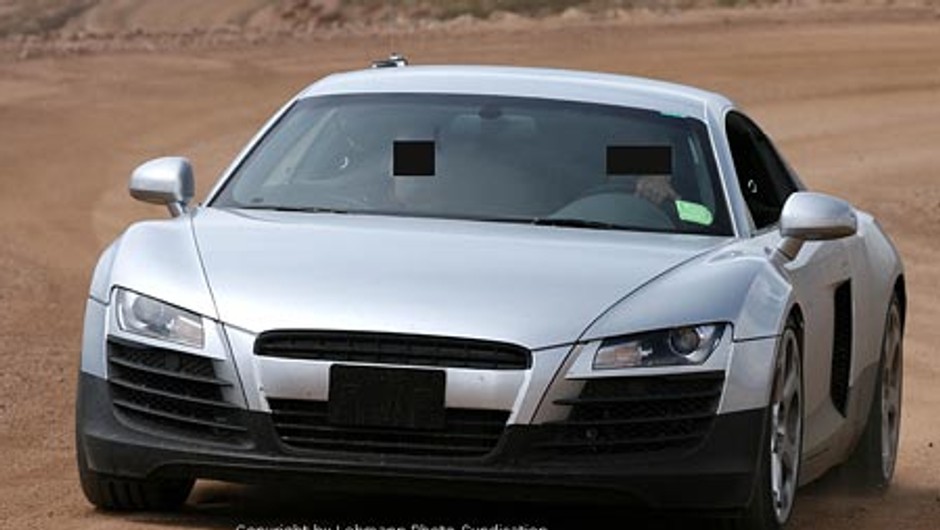 Zdjęcia szpiegowskie: Audi R8 podczas kręcenia reklamy w USA