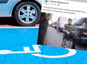 Odholowali samochód niepełnosprawnemu uchodźcy z Ukrainy. Musi zapłacić 580 zł
