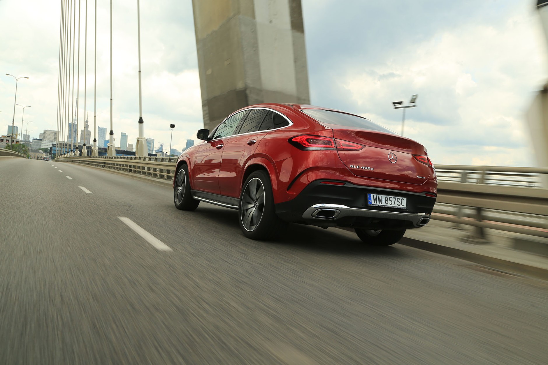 Mercedes GLE Coupe 400d - Coupe na szczudłach