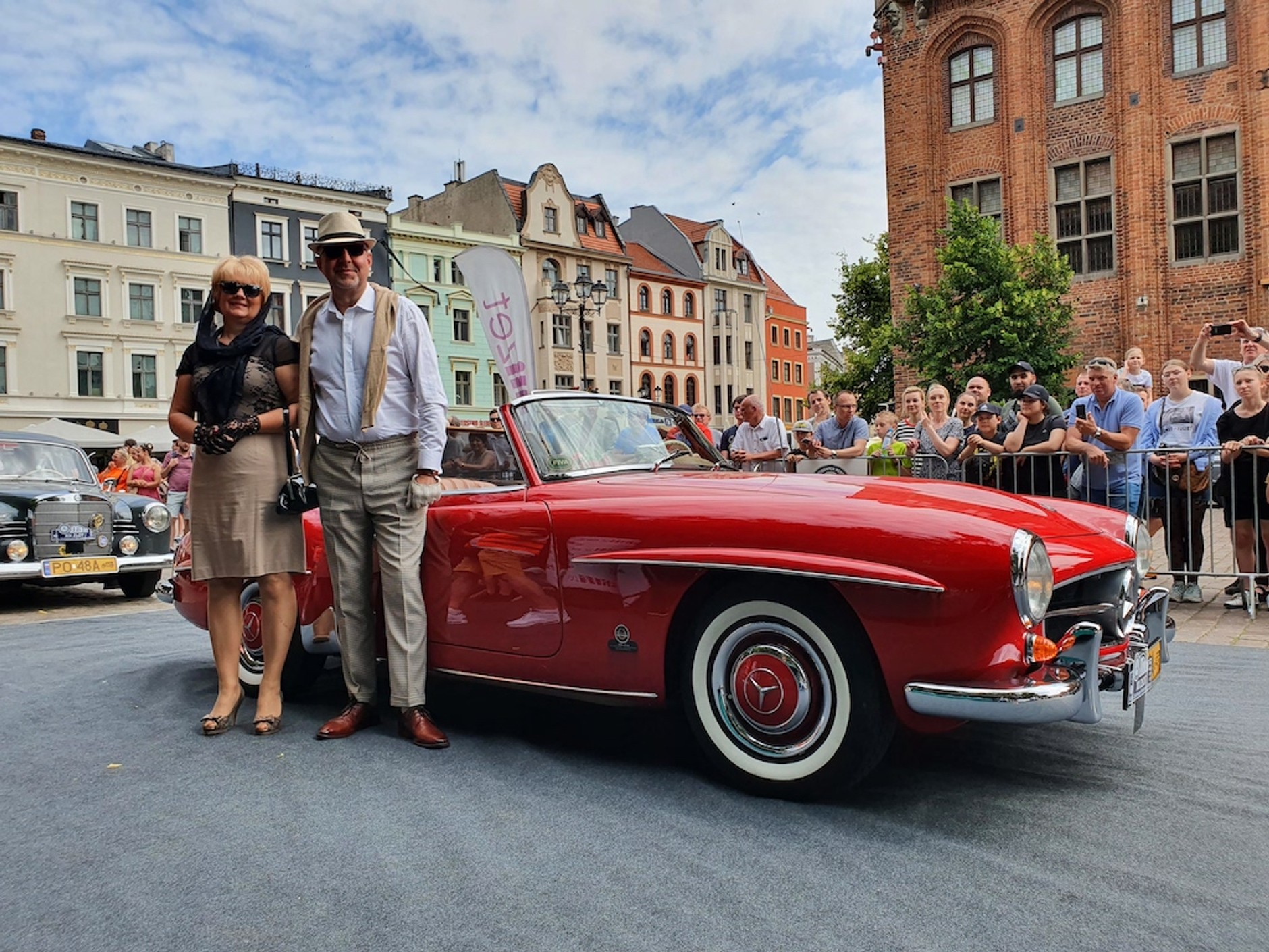 Zlot Mercedesów w Toruniu