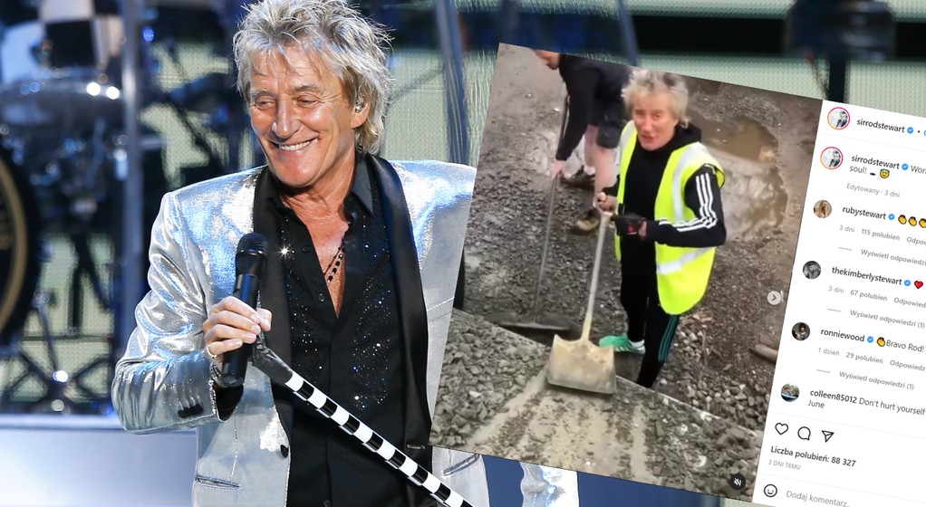 Rod Stewart musiał wziąć sprawy w swoje ręce (instagram.com/sirrodstewart)