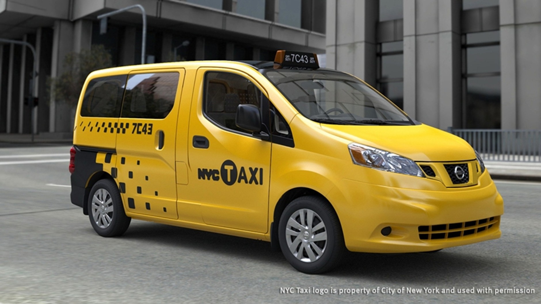 Nissan NV200 jako NY taxi