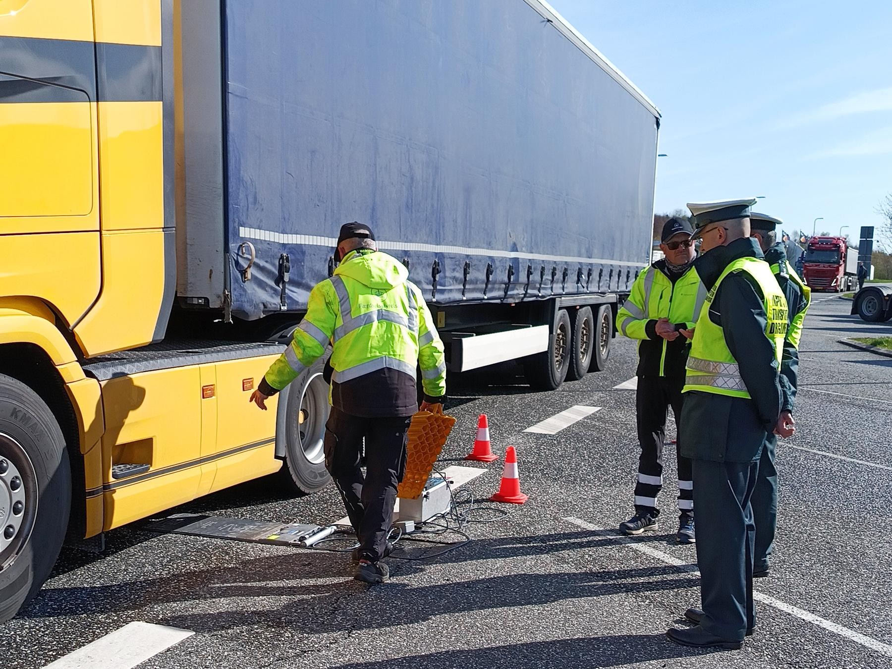 Badanie ciężarówki