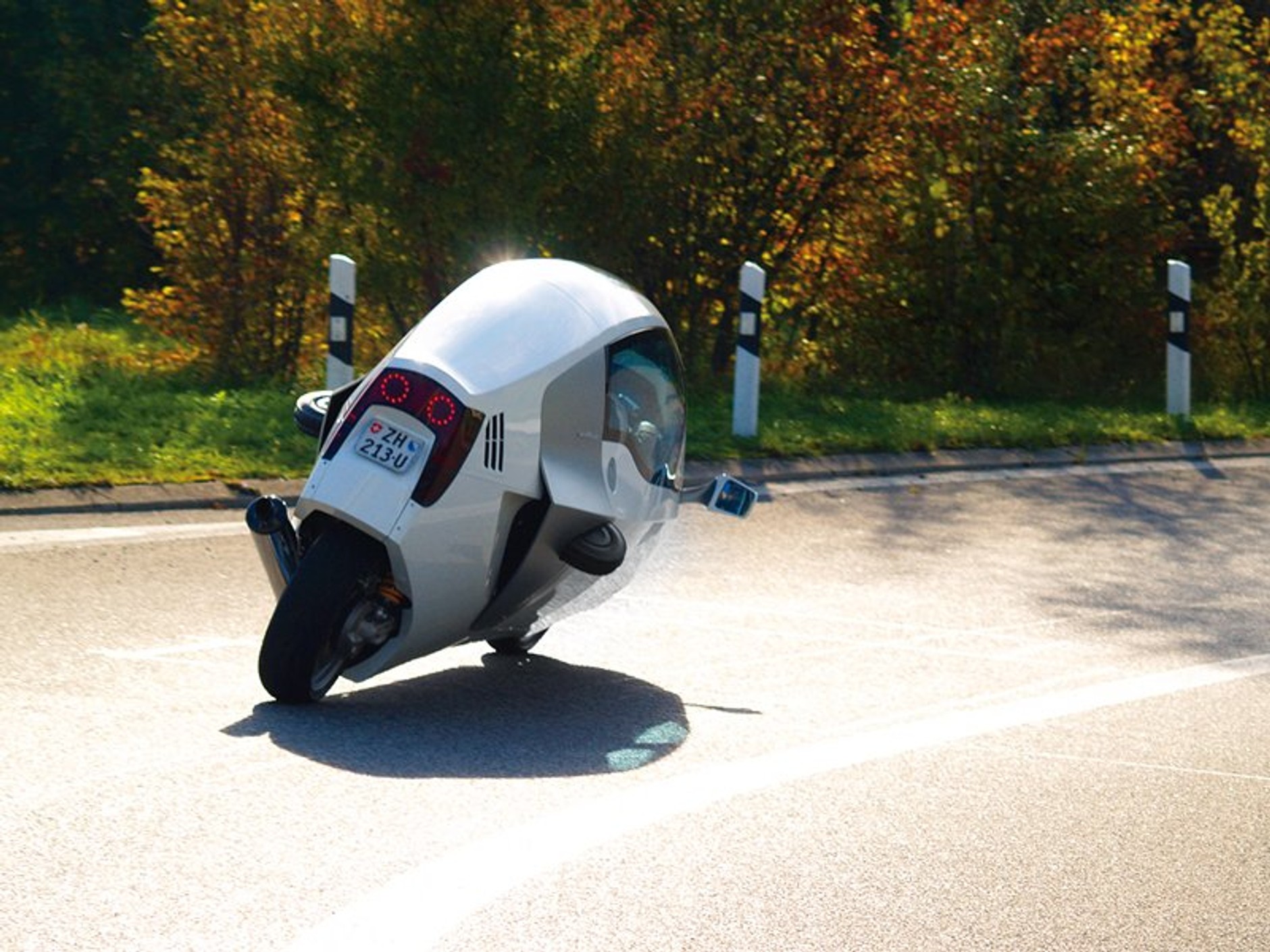 Peraves MonoTracer: cztery koła to za dużo