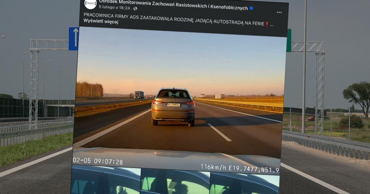 Kierująca nieuzasadnionym gwałtownym hamowaniem doprowadziła do niebezpiecznej sytuacji