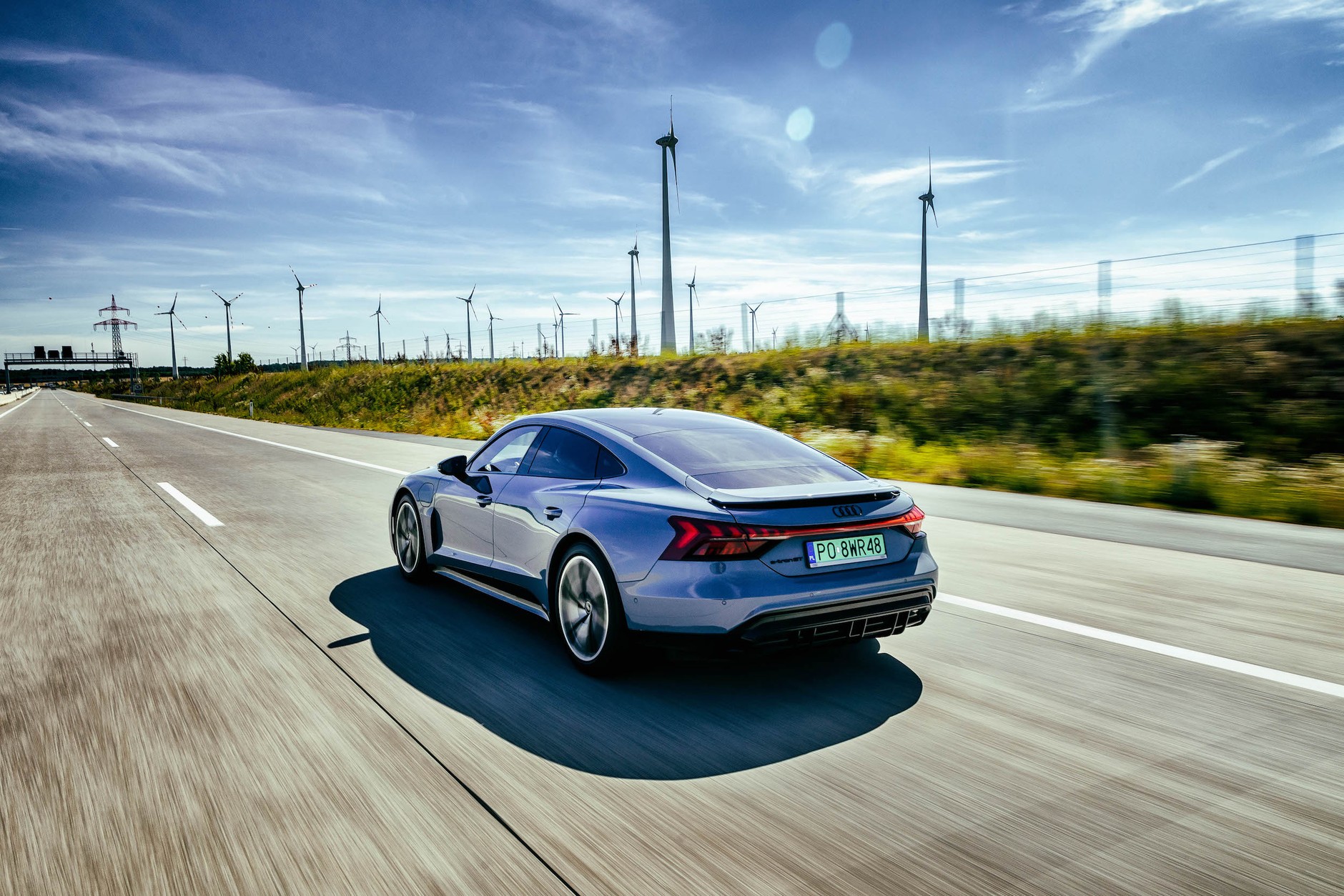 Podróż Porsche Taycanem i Audi e-tronem GT do Chorwacji