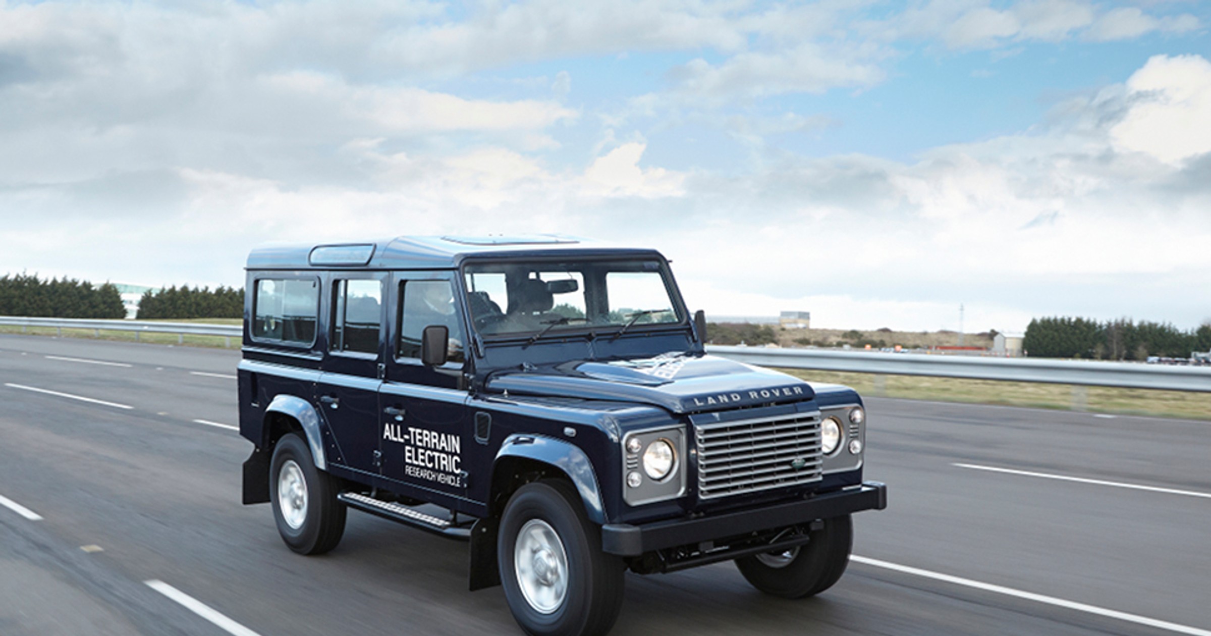 Elektryczny Land Rover Defender 