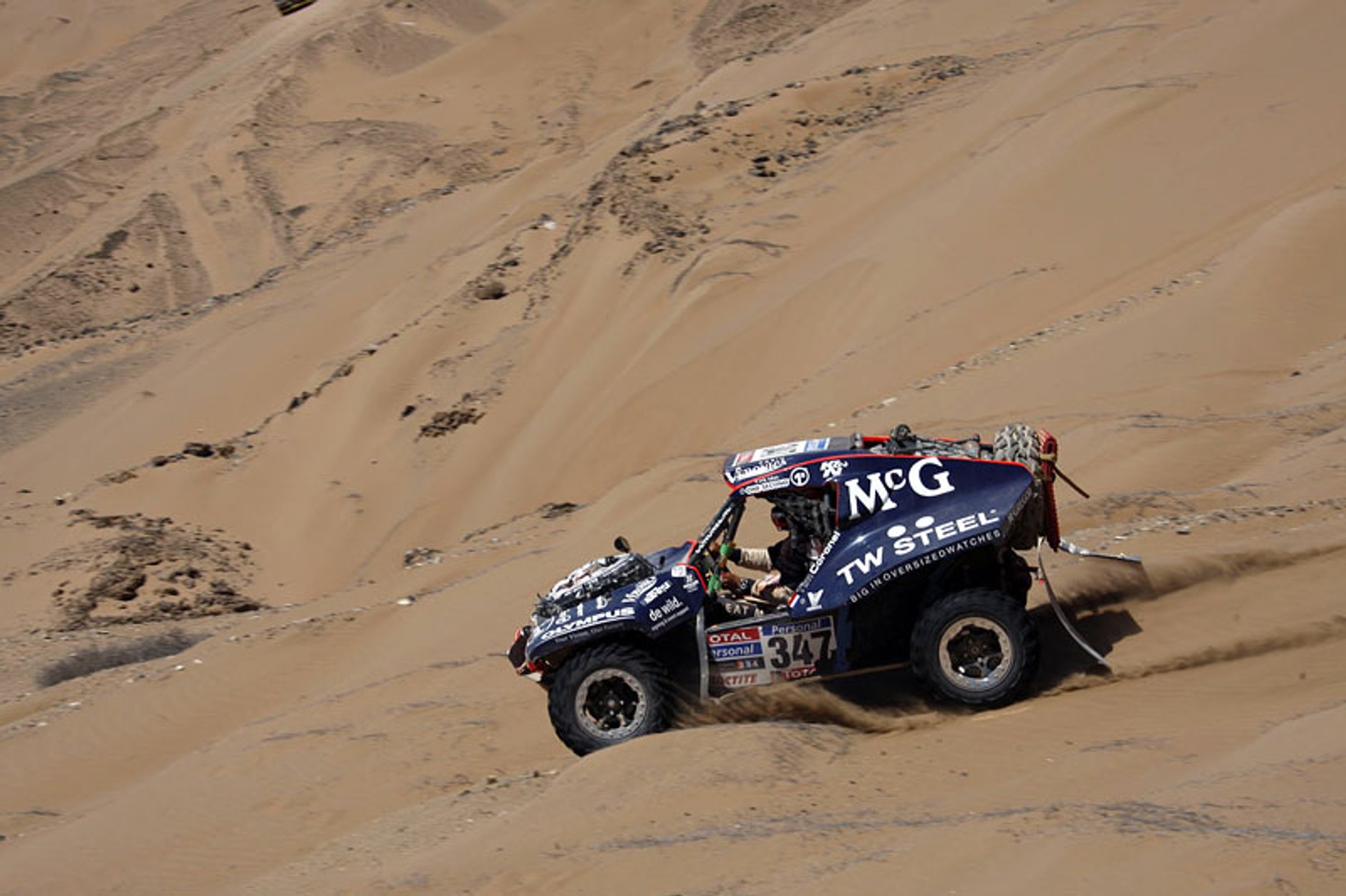 Rajd Dakar 2010: Przygoński już 8, Sonik broni honoru (12. etap na żywo, wyniki, foto)