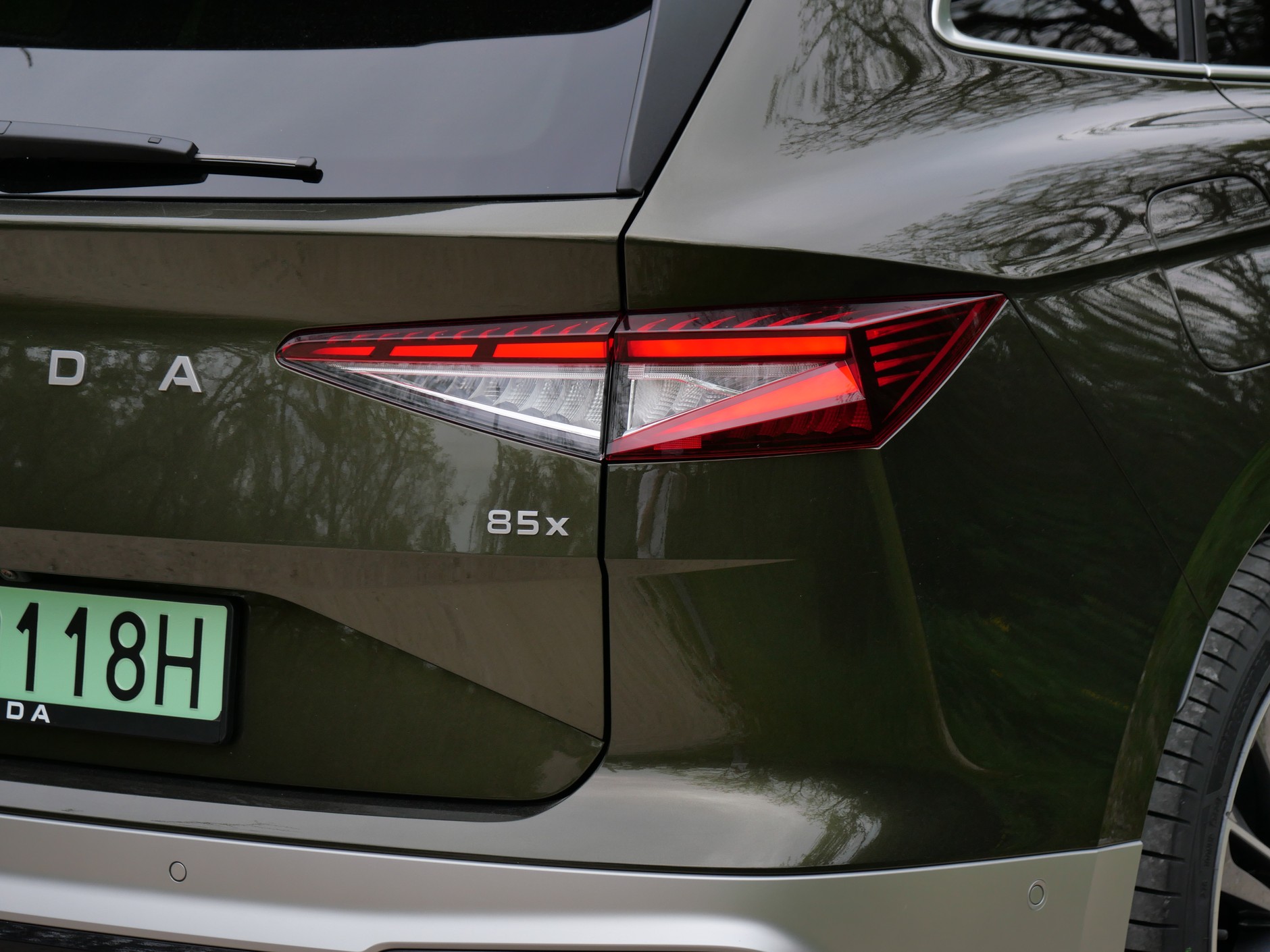 Skoda Enyaq 85x po face liftingu