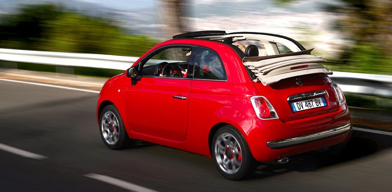 Fiat 500C: nowe informacje i zdjęcia włoskiego kabrioletu (fotogaleria)