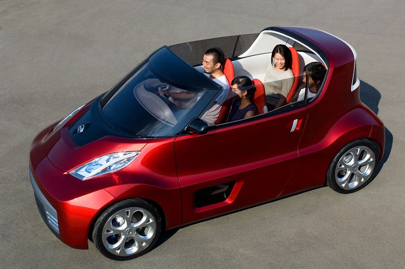 Nissan Round Box: roadster o kształcie zaokrąglonego sześcianu