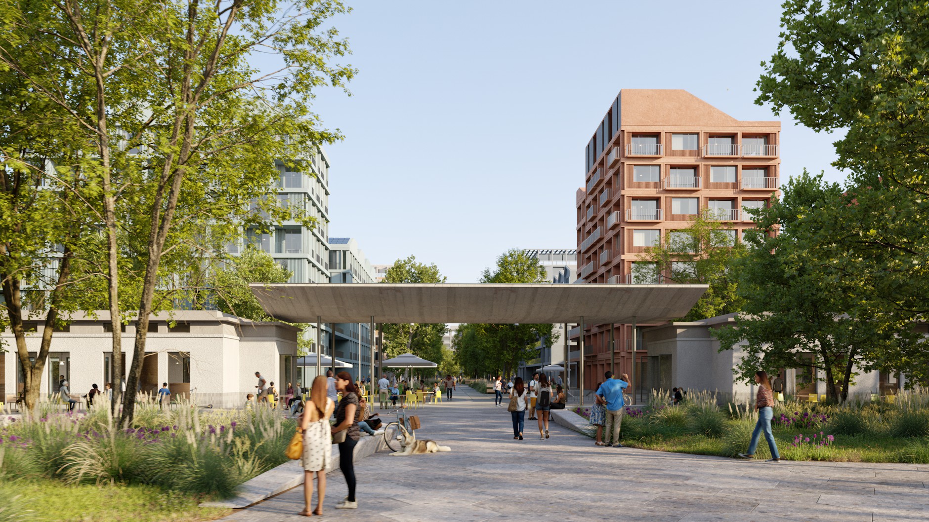 Wizualizacja osiedla F.S.O. Park firmy OKAM