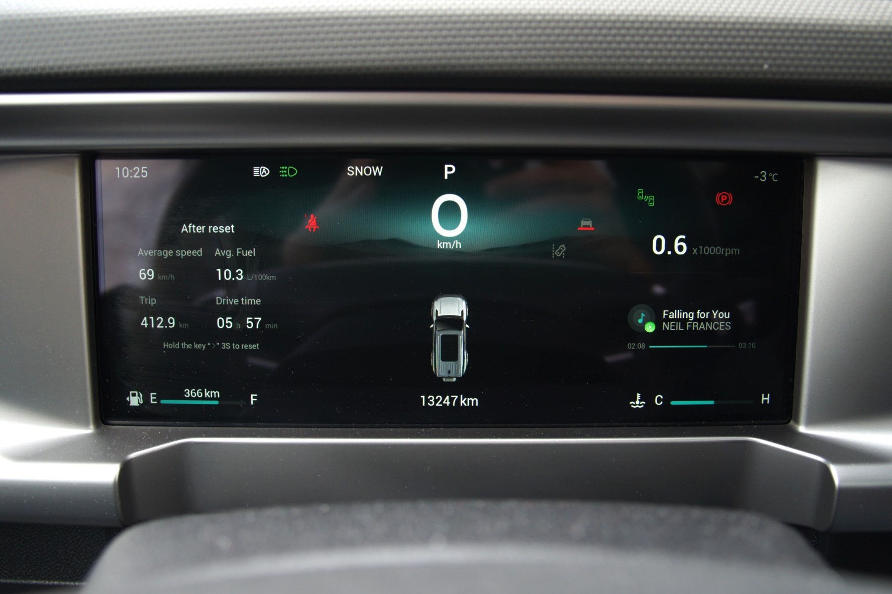 Symbol "niedźwiedziej łapy" w ICH-X K3 (chińskim Jetourze T2)