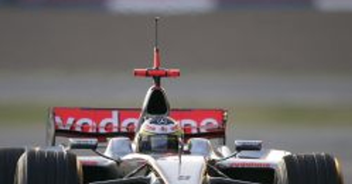 Najszybsze McLareny, Kubica lepszy od Heidfelda