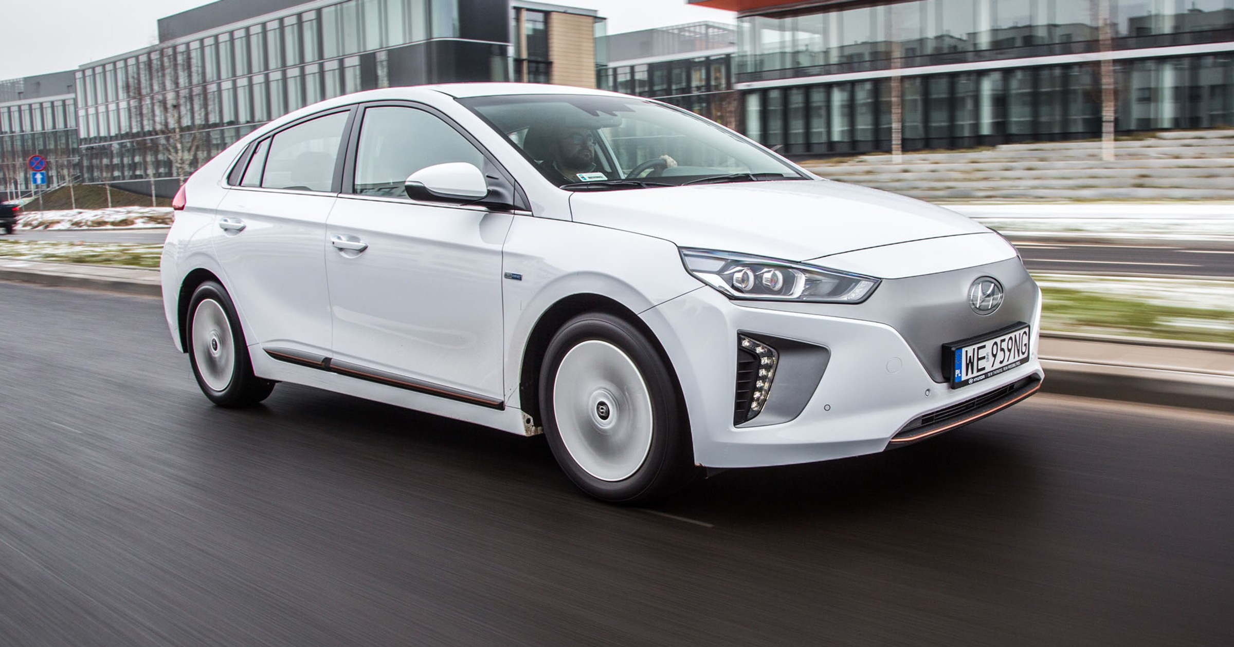 Hyundai Ioniq Electric - elektryk na mrozie
