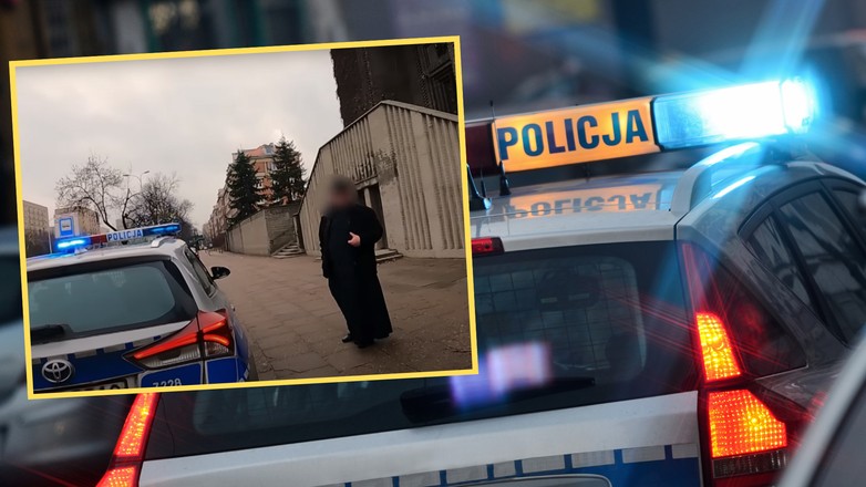 Proboszcz bronił parafianina, który zaparkował pod kościołem św. Stefana w Warszawie (screen: Stop Cham Warszawa/YouTube)