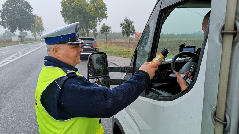 Policyjna kontrola w ramach akcji EDWARD