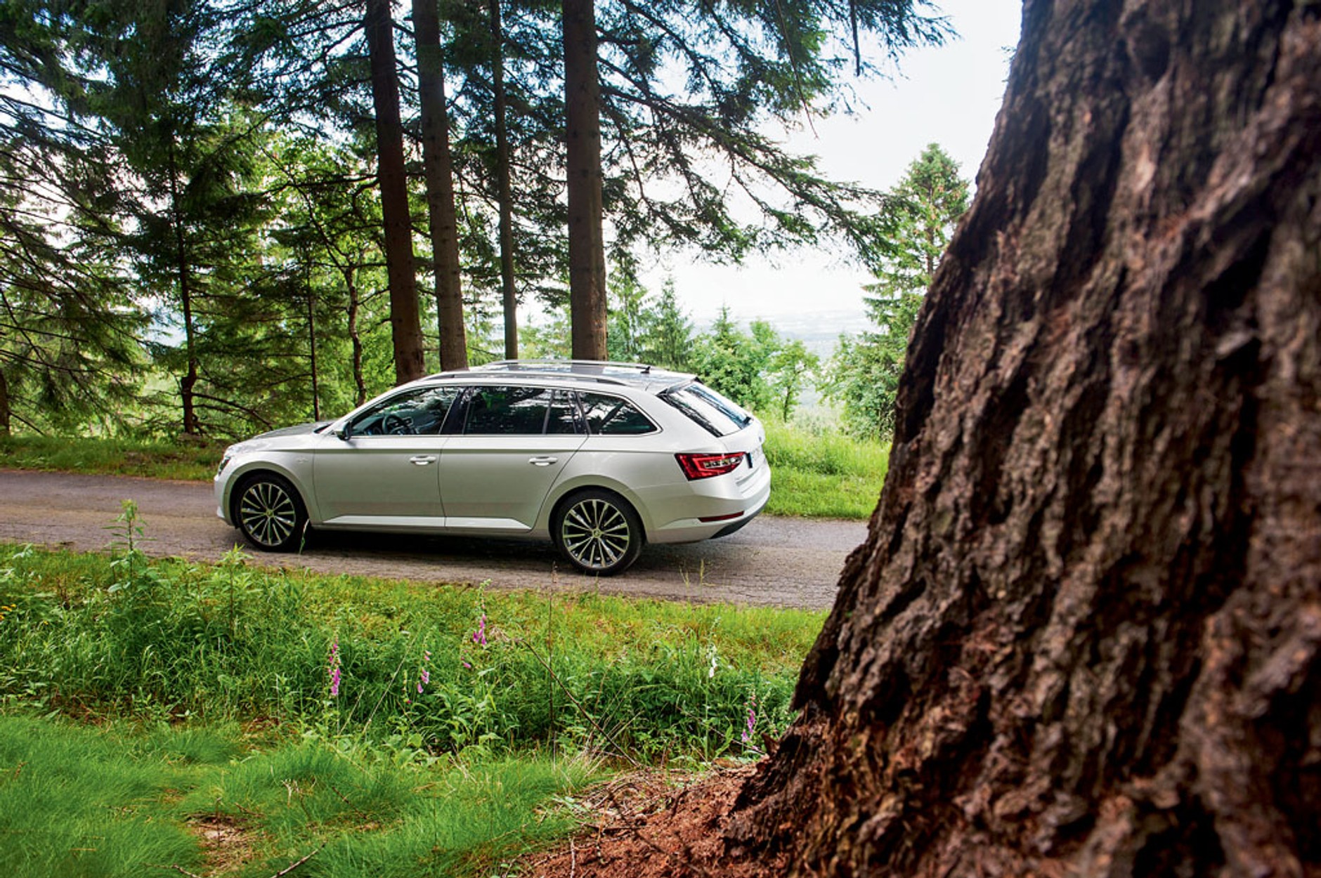 Škoda na służbie u źródeł fotografii - czyli, wypad w plener