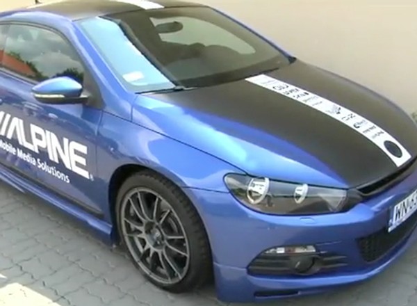 VW Scirocco Alpine - Nietypowy democar