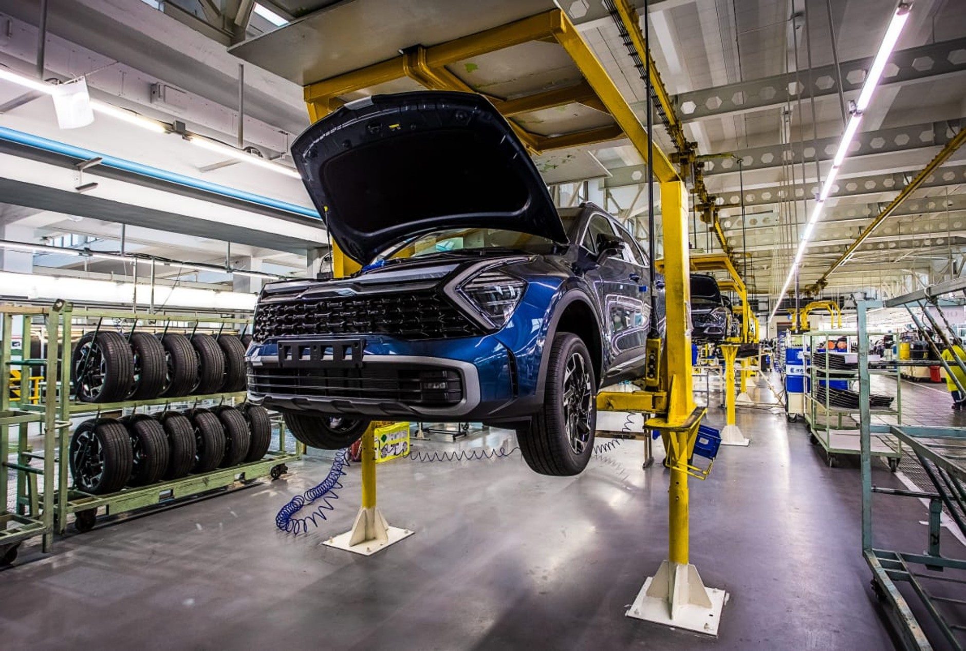 Fabryka Avtotor wytwarza różne modele Hyundai, Genesis, KIA i BMW