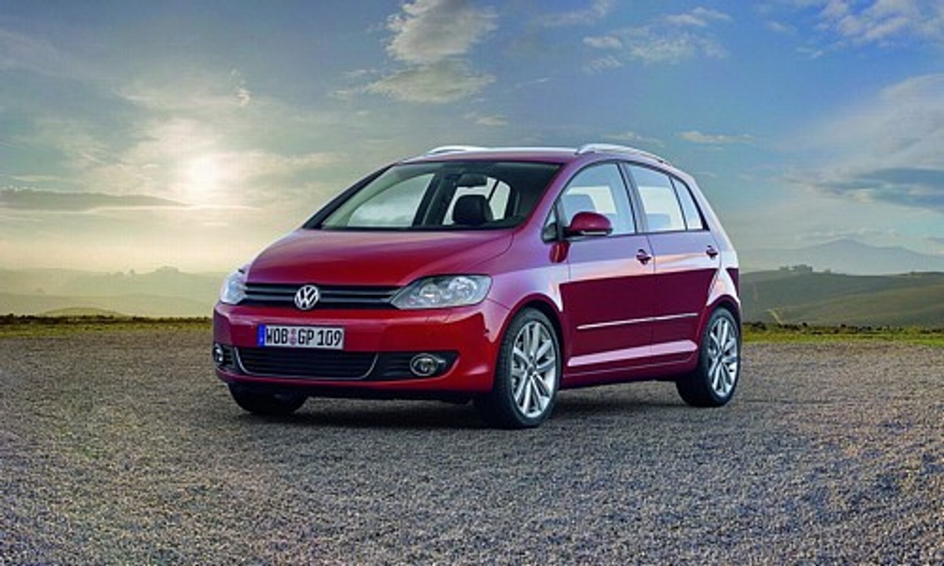 Volkswagen Golf Plus - Puder czyni cuda!