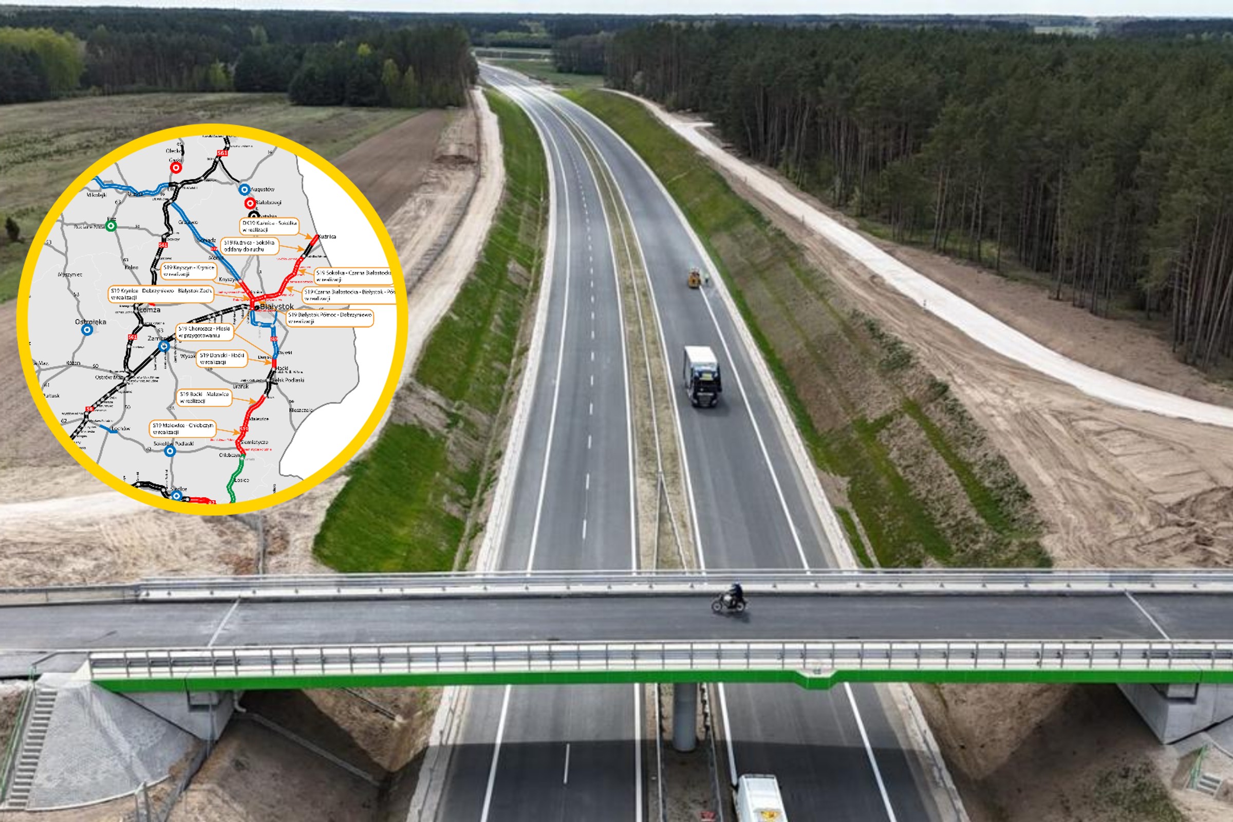 Jak idzie budowa S19? Do końca roku będą cztery nowe odcinki