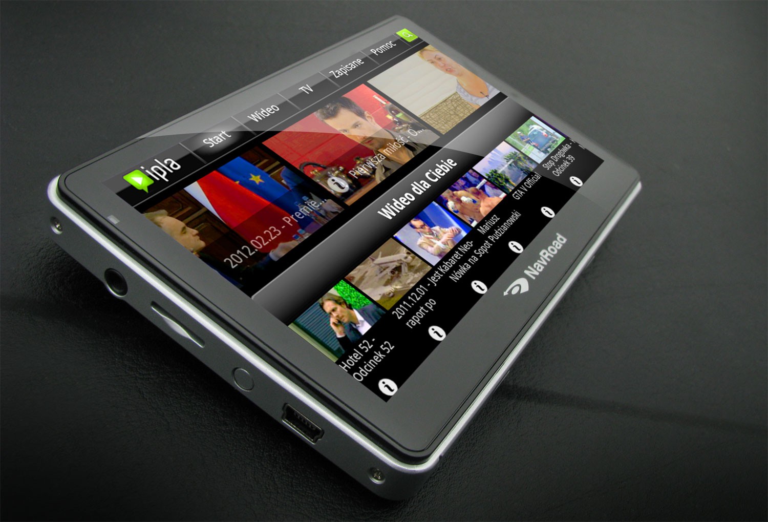 Nawigacja NavRoad z Androidem