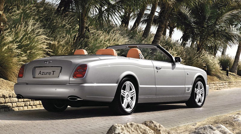 Bentley Azure T: najmocniejszy kabriolet z Crewe (507 KM i 1000 Nm)