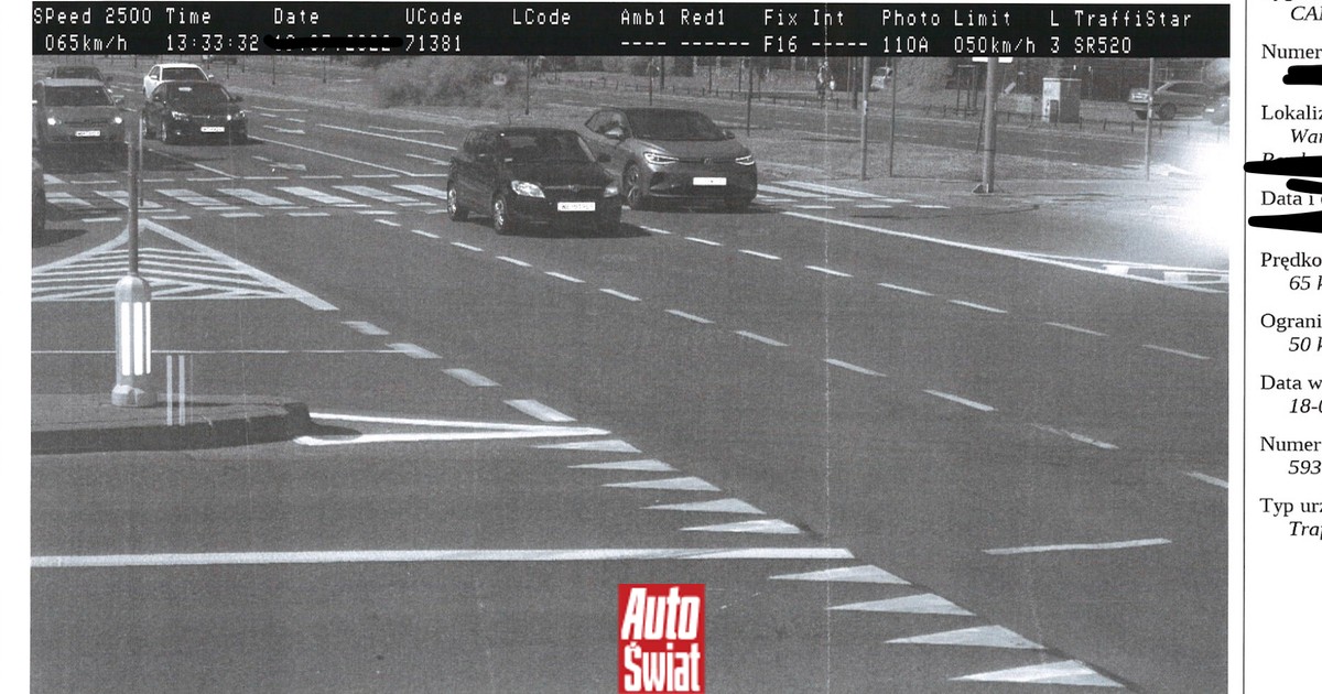 Dostał zdjęcie z fotoradaru, a na nim dwa samochody. Zdjęcie do kosza?