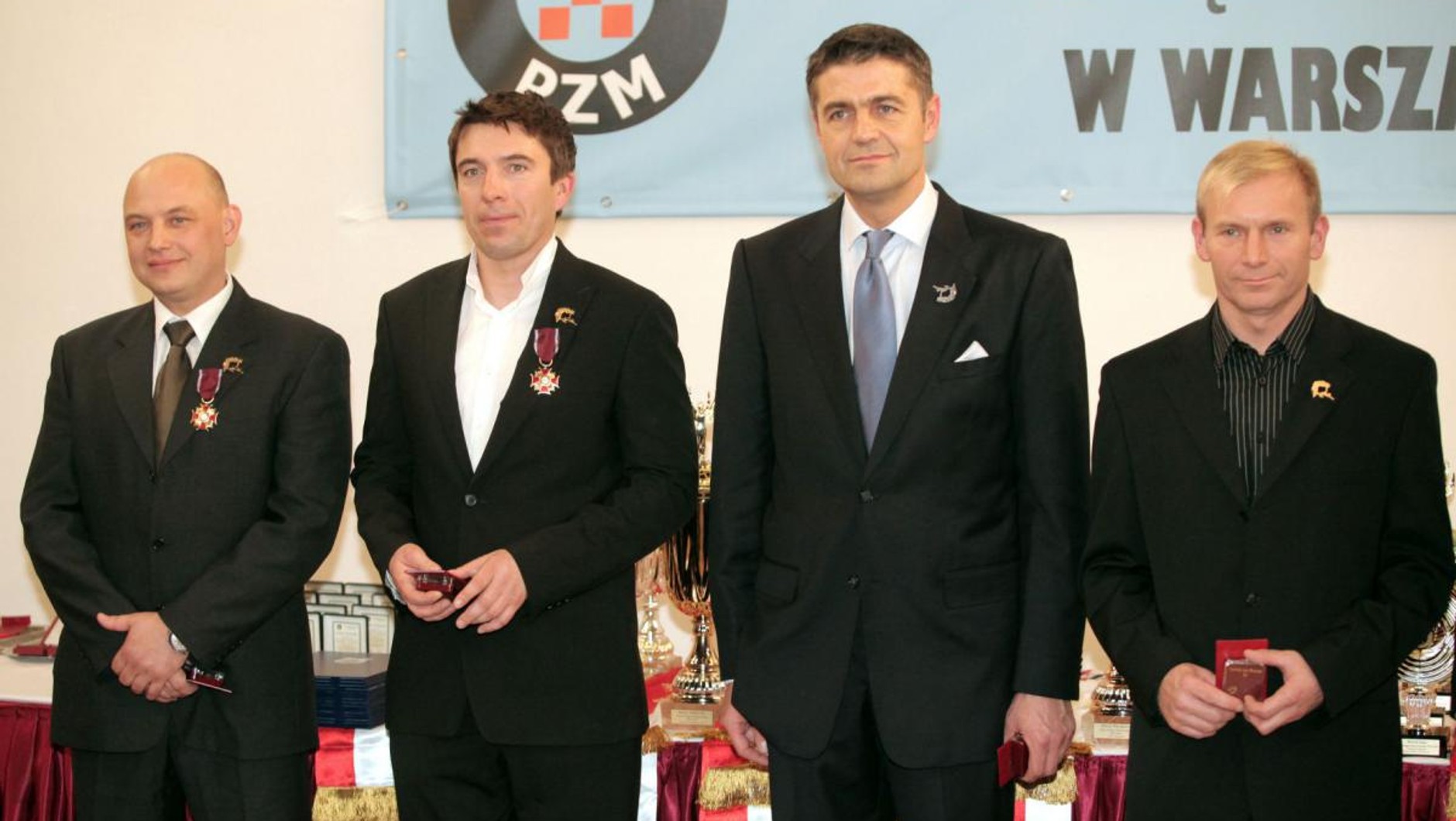 Orlen Team wyróżniony za zasługi dla sportu - odznaczenia dla Czachora, Dąbrowskiego, Przygońskiego i Hołowczyca