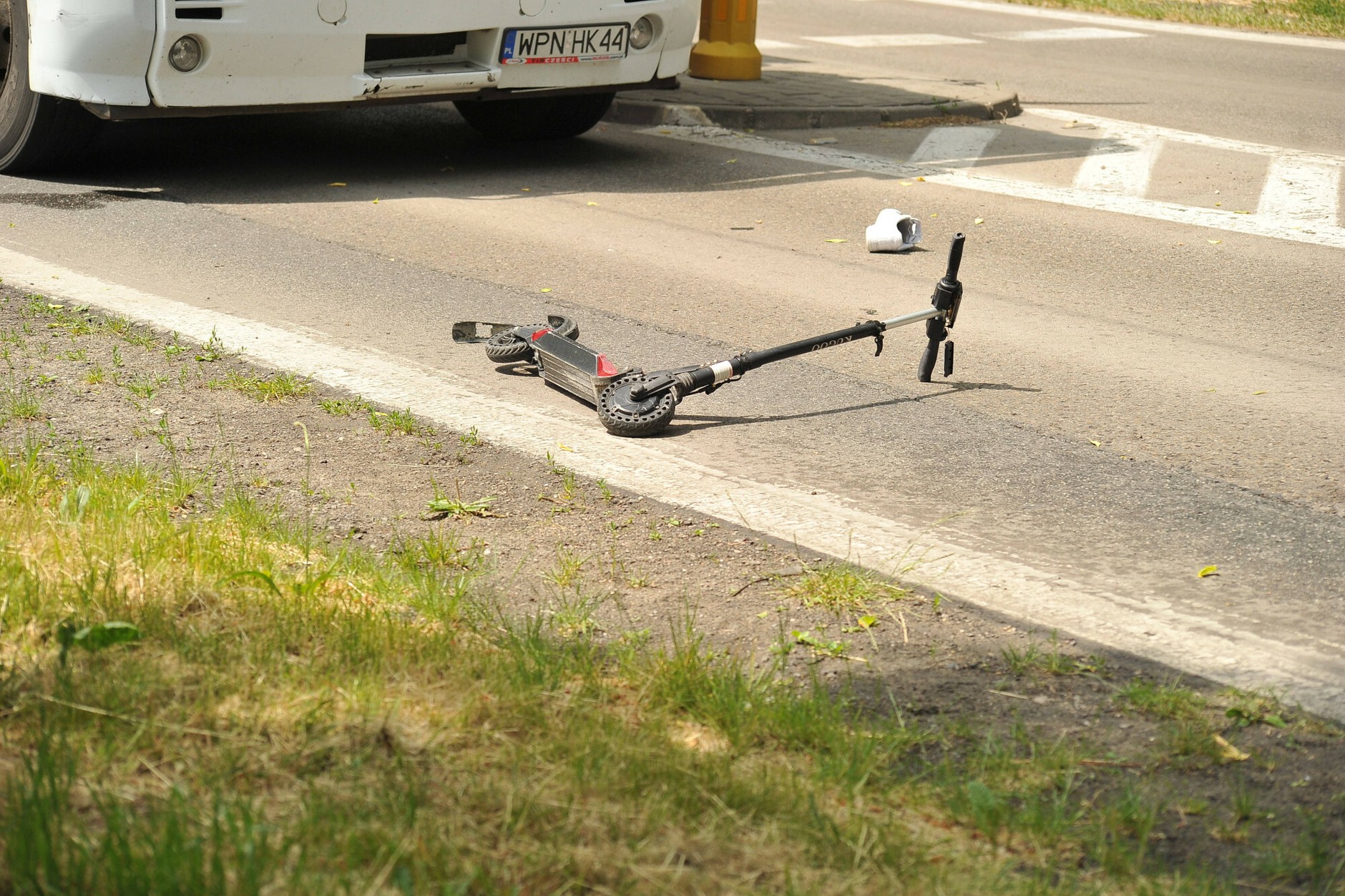 Tragiczny wypadek w Suwałkach z udziałem hulajnogi elektrycznej (zdjęcie ilustracyjne) 