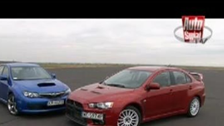Subaru Impreza kontra Mitsubishi Lancer - Starcie legendarnych sportowych kompaktów