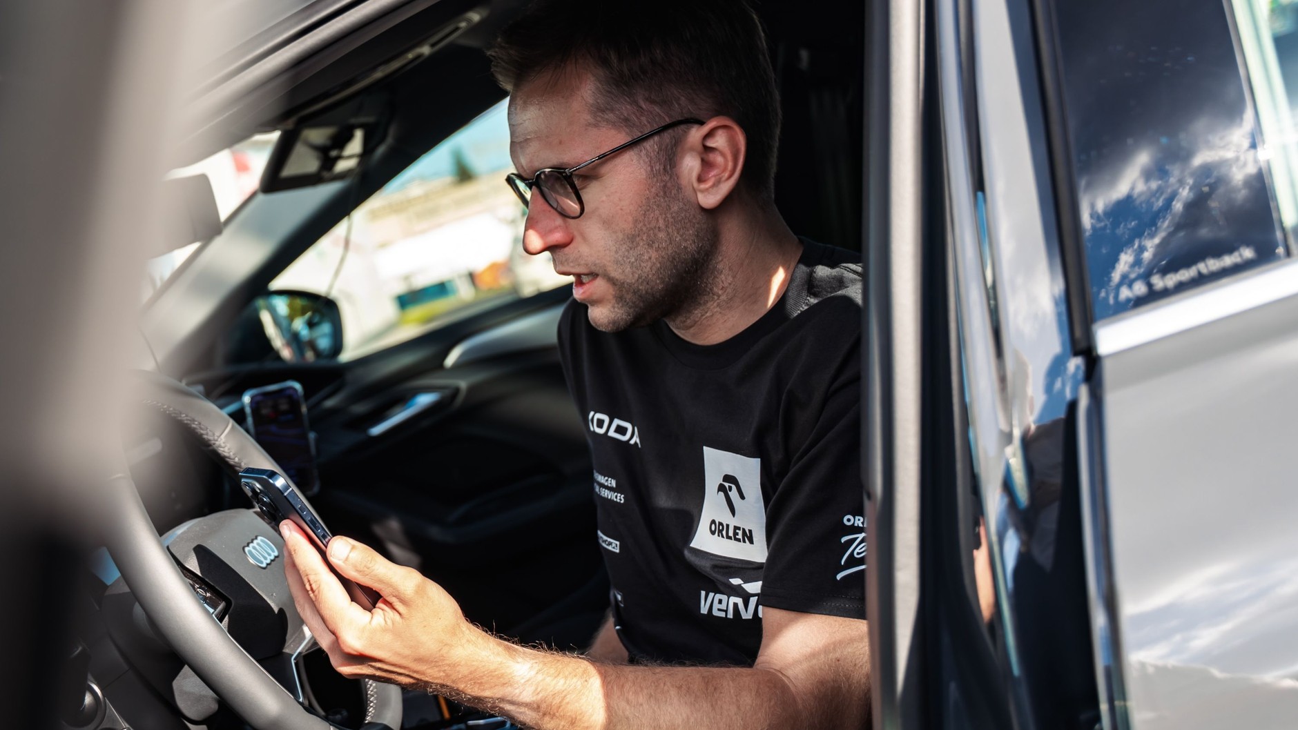 Miko Marczyk pobił Rekord Guinnessa w Audi A6 Sportback e-tron