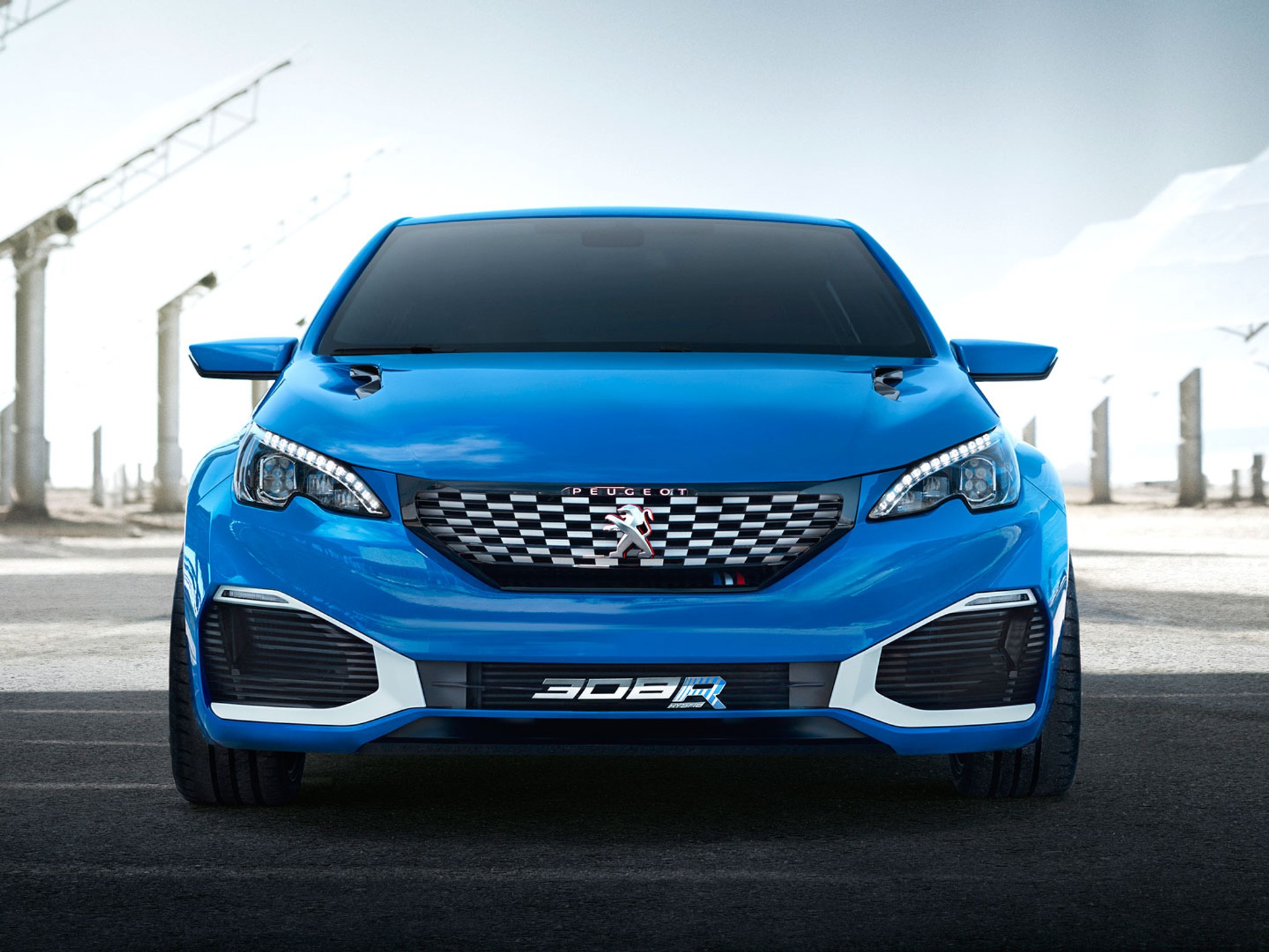 Peugeot 308 R HYbrid przyjechał do Szanghaju