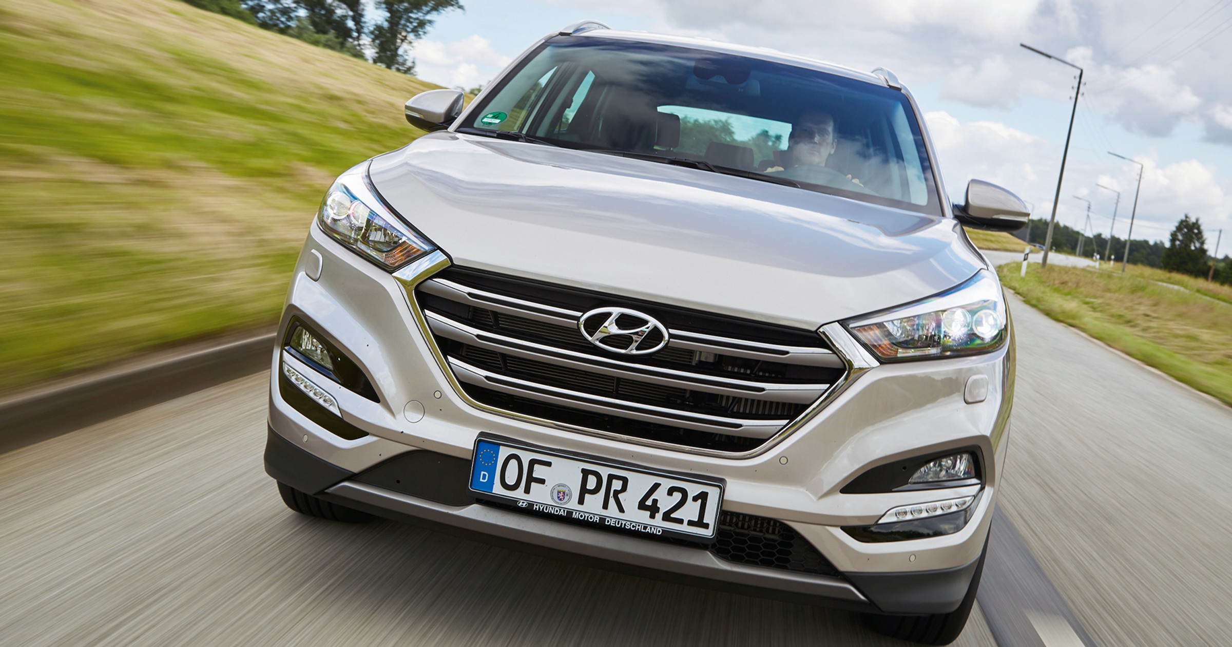 Hyundai Tucson 2.0 CRDi 2WD - gotowy na głęboką wodę
