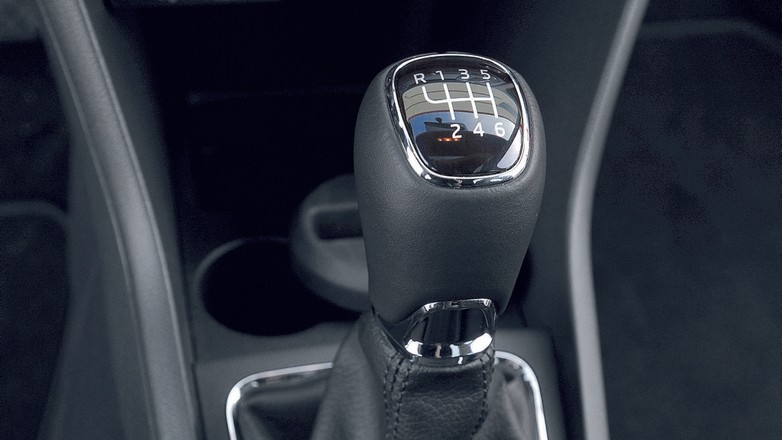 Skoda Rapid, dźwignia biegów