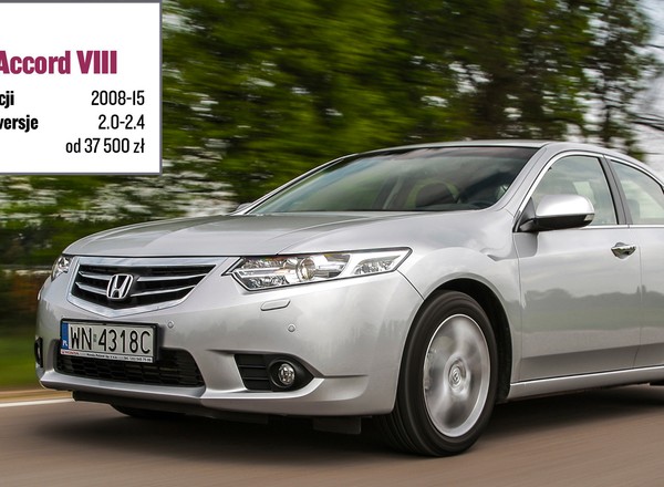 Używana Honda Accord - nieźle wygląda i bardzo wolno się starzeje!